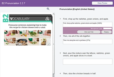 Pronunciation Example - Speak