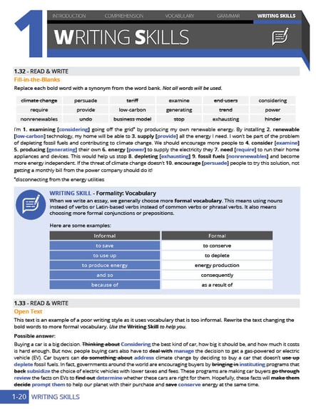 C1 level English